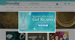 Desktop Screenshot of anuradhaartjewellery.com